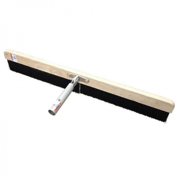 Kraft Wooden Concrete Finishing Broom 36'' Bracket & Adaptor 35mm